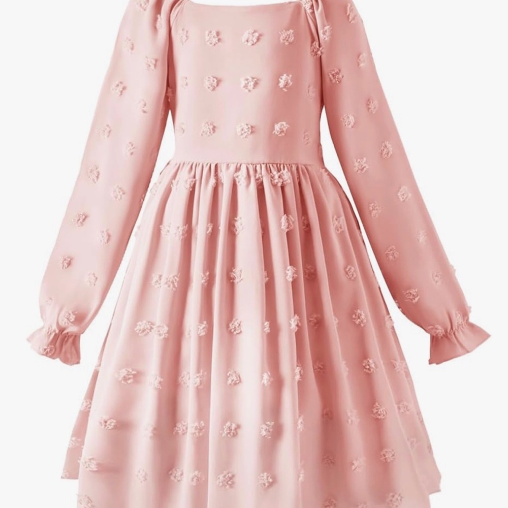 Elegant Pink Kids Formal Dress